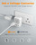 TESSAN UK Adapters for Travel, Type G Adaptor, 2 Pack