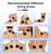 NURSAL TENS Unit Replacement Pads 20 Pcs, Upgraded Self-Stick, 2"x2"