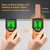 Stud Finder Wall Scanner - 5 in 1 Stud Finder Tool w/Smart Chip and HD LCD Display, Stud Detector Beam Finders for the Center and Edge of Wood AC Wire Metal Studs Joist Pipe (Onion)