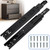 Ourshom 10 Inch Drawer Slides 1 Pairs (2pcs) Side Mount Rails - Heavy Duty Full Extension Ball Bearing – Drawer Slide Glides for Cabinet Kitchen, Dresser Runners - Draw Slides Sliders 100Lb Capacity