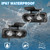 LED Fog Lights Compatible With 2000 2001 2002 2003 2004 2005 2006 GMC Yukon Pickup Truck / 1999 2000 2001 2002 GMC Sierra, A Pair Of Fog Lamps With Housing And Clear Lens