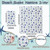 Seajan 200 Pcs Disposable Hand Towels for Bathroom, Starfish