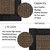 UPGRADE Privacy Screen Fence 170 GSM 90% Visibility Blockage 6'x30' Brown Outdoor HDPE Mesh Panels for Deck,Balcony,Backyard,Patio with Zip Ties,Customized Avaliable，A072