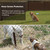 UPGRADE Privacy Screen Fence 170 GSM 90% Visibility Blockage 6'x30' Brown Outdoor HDPE Mesh Panels for Deck,Balcony,Backyard,Patio with Zip Ties,Customized Avaliable，A072