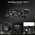 KILOAUTO Headlights Assembly fit 2012-2015 For Honda Civic Black Housing