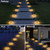 CREPOW Solar Dock Lights, Solar Driveway Deck Lights, Warm White 8 Packs