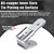 Tellegloww 25 Pcs Double Spade Wire Connector Piggyback Male Female 3 Way