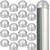 Yaocom 20 Pcs 2-3/8" Chain Link Fence Post Caps, Aluminum Post Cap, Silver