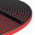 Bantie 20FT Weather Stripping Door Seal, Self-Adhesive Silicone D-Shaped Seal Strip for Door Frame & Window Gaps, Soundproof Insulation Gap Filler