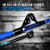 Fiblink Saltwater Fishing Rod 2Piece Offshore Trolling Rod Big Game Deep Sea Rod Conventional Boat Blue Camouflage Fishing Pole(5'6"30-50lbs)