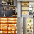 JUSJUBR 4PCS x 12inch Sector Display Cabinet Lights, Dimmable LED Shelf Lighting with Memory Function, Bookcase Lighting, LED Lights for Display Case/Pantry/Closet/Safe, Warm White 3000K