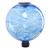 VCUTEKA Solar Gazing Ball, Glass Garden Globes for Outdoor Decor, 10" Blue