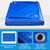 MVPNET 10x20 ft 8mil 100% Waterproof Blue Tarp Multipurpose Outdoor Tarps