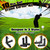 Blulu 10 Pcs 1" Golf Frame Corner Kit, Canopy Fittings, Black