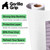 GORILLA GRIP® Peel and Stick Paper, Cabinet Liner, 11.8"x10' White