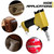 Generic Upholstery Tack Nail Gun, Pneumatic Nail Gun, Ø11.7mm Decorative Upholstery Tack Nail Gun, Power Air Nailer, for Home Decor Sofa Furniture Leather Art, 54-Nail Tray included