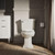 KOHLER Stonewood Quiet-Close, Elongated Toilet Seat Soft Close, Durable Wood, Easy Installation, Universal Fit, Home Essentials, Biscuit Finish, K-20466-96