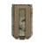 WoSporT Tactical Modular Battery Storage Organizer, MOLLE Military Hunting Vest Carry 18650/AAA/CR123A/18350 Battery Box Holder Case
