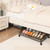 KOSIWU Under Bed Shoes Storage, 2 Pack Rolling Under-bed Storage Containers