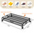 KOSIWU Under Bed Shoes Storage, 2 Pack Rolling Under-bed Storage Containers
