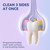 2 Pcs Random Color Three-Sided Soft Hair Toothbrush, Effective Wrap-Around Design, Deeply and Thoroughly to Clean Teeth and Gums, Suitable for Adults and Children Toothbrushes and Accessories