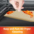 12 inch Air Fryer Parchment Paper Squares, 80 Sheets Unbleached Pre-Cut Baking Disposable Paper Liner for Ninja Foodi Flip S SP101 SP201 SP301 SP351, Cuisinart Toaster Oven