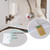 Topvico Water Alarm Leak Detector, 120dB, 37.8 Inches Cable, 5 Packs