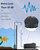 Pawfly Aquarium Air Pump 50 GPH Fish Tank Oxygen Pump for 10-60 Gallon Fish Tanks Buckets Dual Outlet Adjustable Ultra Quiet Aerator Pump with Airline Tubing Air Stones Connectors and Check Valves