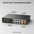 SICSOLINK 8-Port PoE+ Switch, 2 Uplink, 120W 802.3af/at Unmanaged Switch