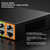 SICSOLINK 8-Port PoE+ Switch, 2 Uplink, 120W 802.3af/at Unmanaged Switch