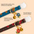 2 Pack Cotton Cat Collar Blue and Black Rose Cute Kitten Cat Collar