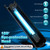 Qualirey 11W Aquarium UV Light for Fish Tank, UVC Light Fish Tank for Aquarium Algae Control, Submersible Waterproof UV Lamp with Timer and Hood for Pond Sump Swimming Pool