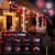 4th of July Twinkle Solar Star String Lights Outdoor 39FT/100L Fairy Lights