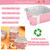 selizo 60 Pack 5oz Mini Disposable Cake Pans with Lids, Aluminum Foil Square Baking Cups, 3.5x3.5 Small Baking Cake Tins Cup Cake Containers with Lids for Individual Cakes
