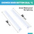 FCSOTSPS Shower Door Bottom Seal,2 PCS 3/16" x 36"