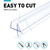 FCSOTSPS Shower Door Bottom Seal,2 PCS 3/16" x 36"