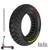 ulip 10 x 3 Scooter Solid Tire 10 Inch Electric Scooter Wheels Replacement Accessories Suitable for Zero 10x Kaabo Wolf Warrior Mantis Scooter 80/65-6,255 * 80 tire color