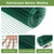 Tongmo 24" x 100' Green Chicken Wire Fence, 1" Mesh, Vinyl Coated