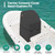 Caminor Boat Console Cover - 1200D Waterproof, Windproof Elastic Strap, Heavy Duty Marine Grade Polyester, Black, 44" L x 34" W x 60" H