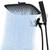 G-Promise All Metal 12" Rain Shower Head with Handheld for Bathroom Upgrade