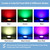 PGGBOO LED Pool Light for Inground Aboveground Pool, 12V 36W RGB Color Changing LED Pool Light, Waterproof Underwater Led Light with Remote Control and 50 Foot Cord, Pool Accessories, 10.2 * 1.5 inch