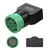 Zzxker J1939 9 pin to OBD2 Adapter,9pin J1939 Male to OBD2 16pin Female Adapter,J1939 to J1962 9pin to16pin Adapter Work for Heavy Duty Trucks and Commercial Vehicles (9Pin to 16Pin)