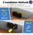 Anweller Smart Cabinet Lock, Baby Proofing Child Proof Hidden Drawer Locks