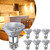 Ivyemons Dimmable PAR20 Halogen Flood Bulbs 39W 120V 2800K for Range Hood