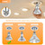 Ivyemons Dimmable PAR20 Halogen Flood Bulbs 39W 120V 2800K for Range Hood