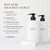 Modern Luxe White Kitchen Soap Dispenser Set with Tray, Plastic Lotion Dishwashing Liquid Detergent Hand and Dish Soap Dispenser Set, Dual Refillable Pump Bottles for Kitchen and Bathroom Countertop