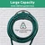 TomCare Garden Hose Holder Wall Mount, 150FT Capacity Water Hose Hanger