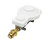 Flame King 300,000 BTU Horizontal Mounted 2-Stage Propane LP Regulator with POL for RVs, Vans, Trailers, Campers, 100LB Tanks, ASME Tanks, Generators