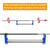 FENJANER Archery Arrow Spinner Tester, Arrow Shaft Straightness Detector & Balance Check Tool for Carbon Arrow, Vane & Broadhead Tuning (Basic Arrow Spinner Tester)