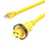 1FT 30-Amp to 15-Amp Marine & RV-Adapter Cord Nema 5-15P to L5-30R,10AWG